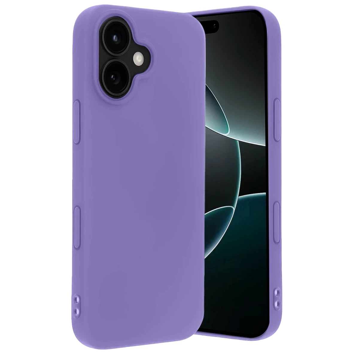 Apple iPhone 17 First Silikon - Lila