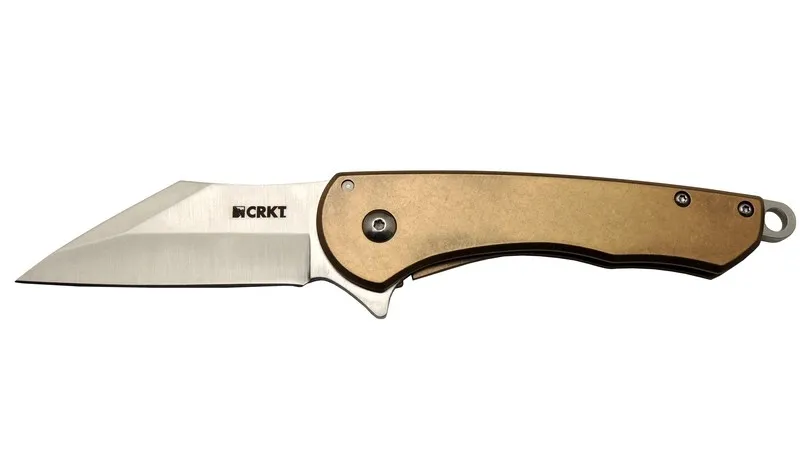 Jettison 6820 BRW Kahverengi Kamp / Outdoor Çakı 18,5cm - Yarı Otomatik, Kemerlikli, Kutulu