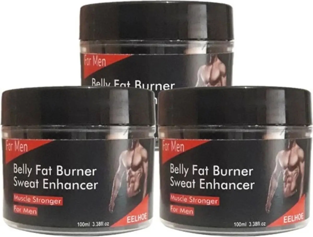 Süper Eelhoe Belly 3lü Adet Sweat Enhancer Erkeklere Özel Kremi 100 ml