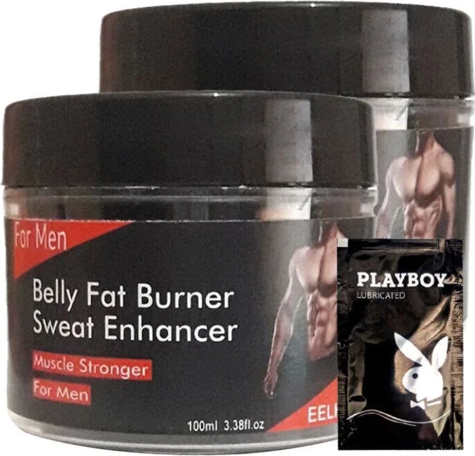Süper Belly Fatburner Eritmek Için Masaj Bakım Kremi 2X100 Ml+1 Adet Jel ile