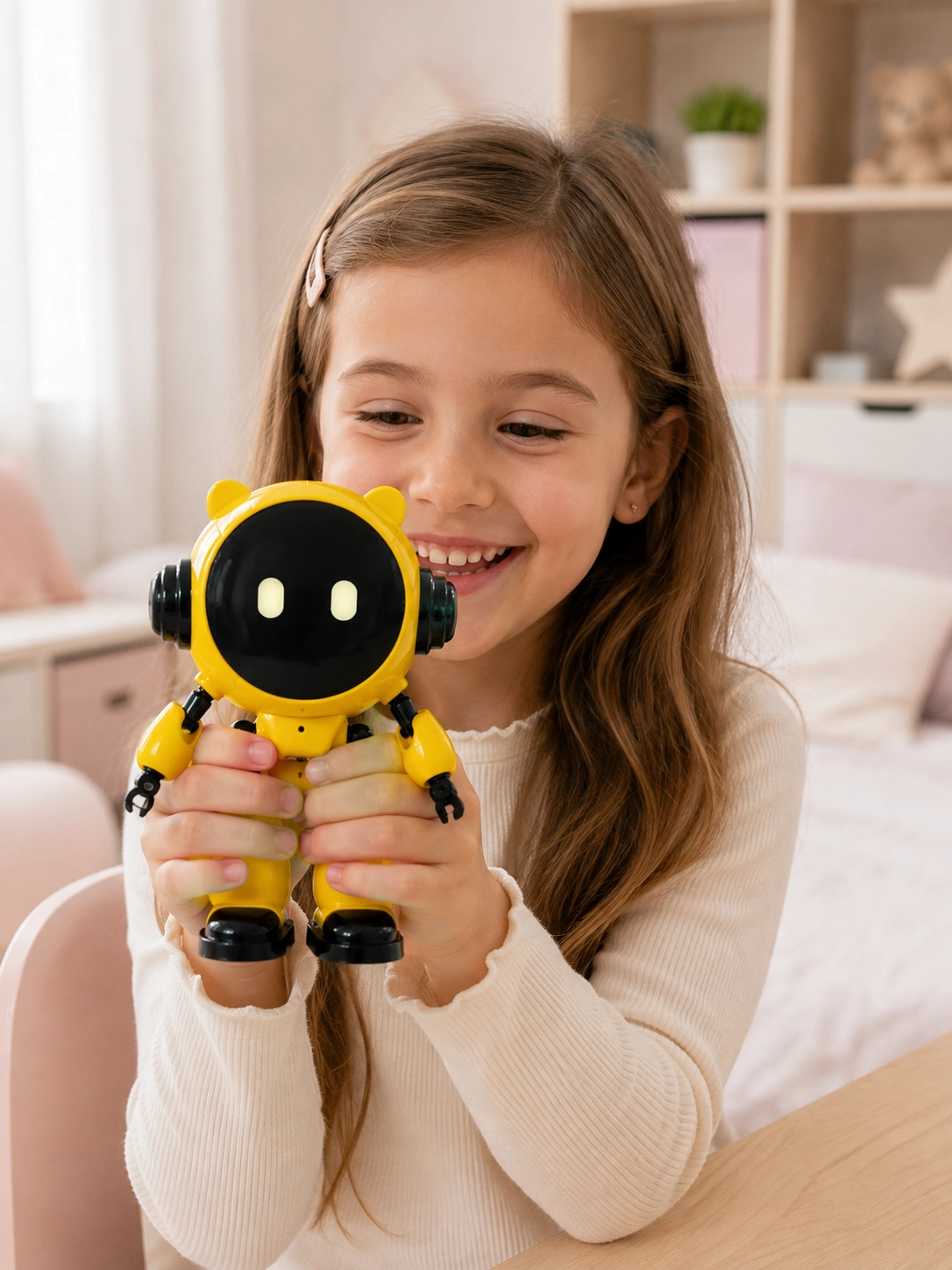 Eğitici Akıllı Robot Çocuklar İçin 1 Adet Eğlenceli Oyun Arkadaşı