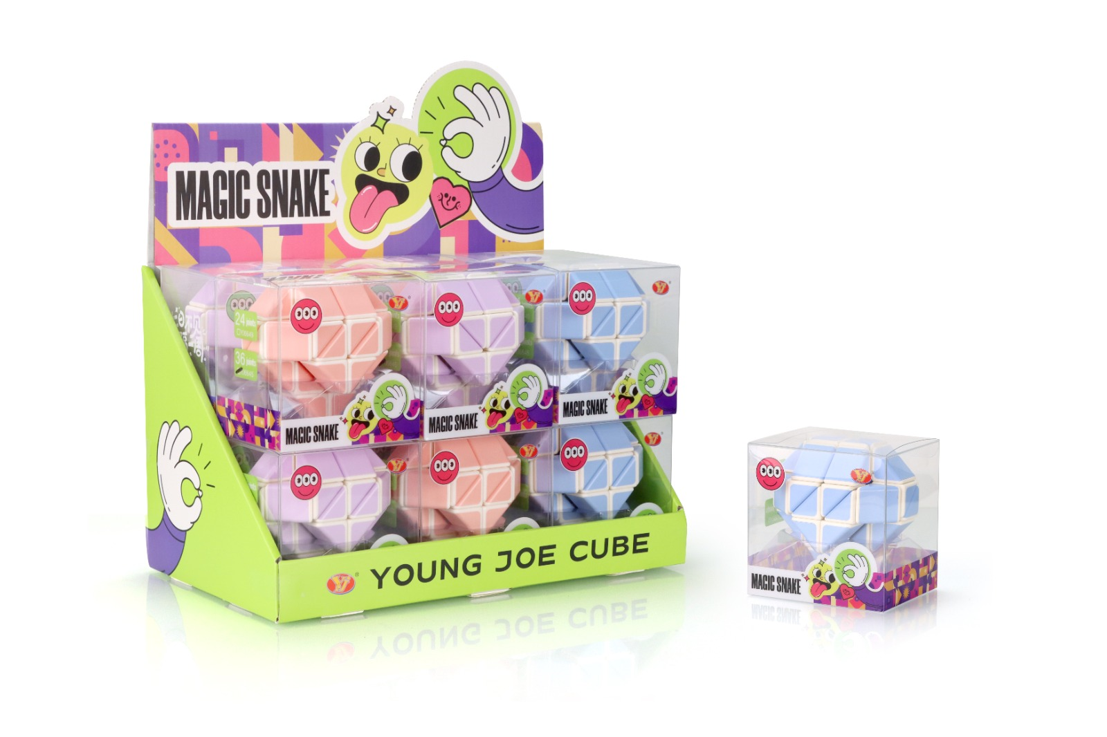 YJ6645 Young Joe Magic Snake Küp 36 Segment