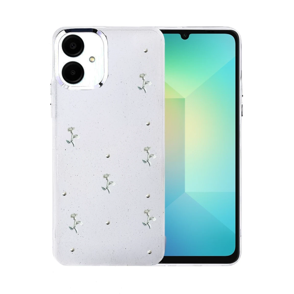 Samsung Galaxy A07 4G Fiyonk Desenli Kapak - Desen 4