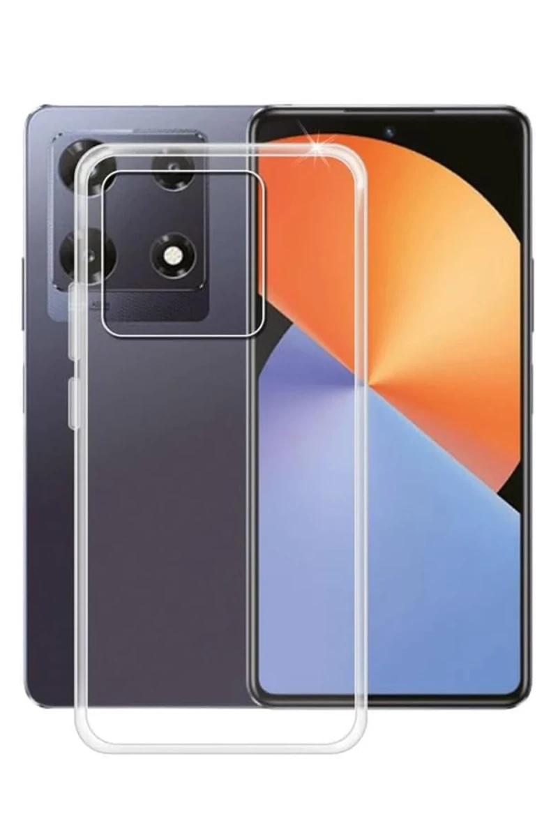 İnfinix Note 30 Pro 4G Uyumlu Kılıf Lüx Şeffaf Silikon