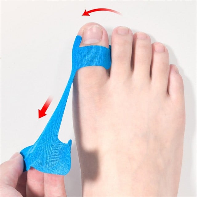 SN-39281 Halluks Valgus Düzeltici Kinesiyoloji Bandı (20 Adet)