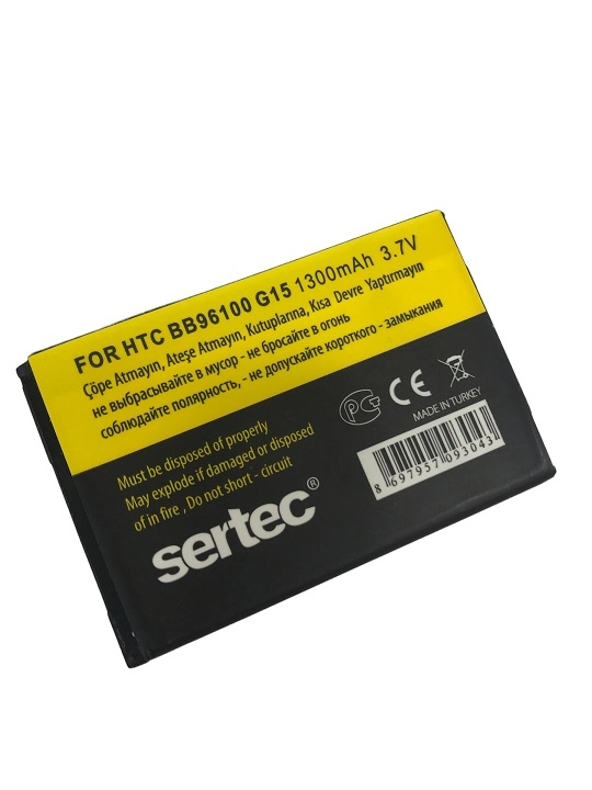 Uzun Süreli Güç Kaynağı HTC G15 Salsa BB96100 Uyumlu Batarya