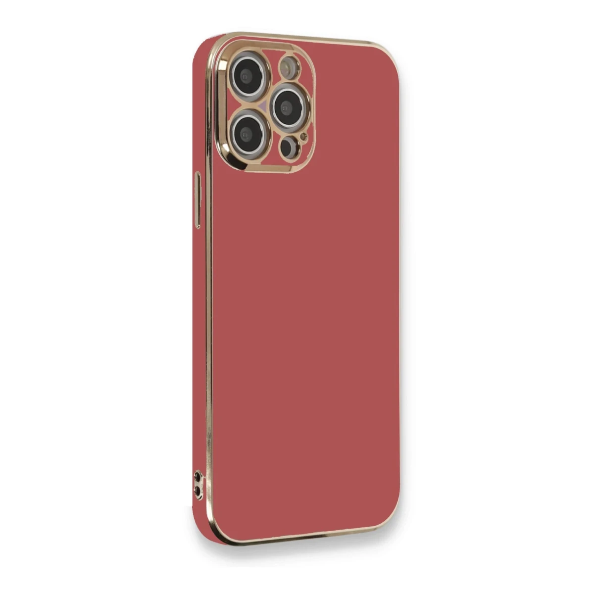 Apple iPhone 12 Pro Kılıf Volet Silikon - Kırmızı