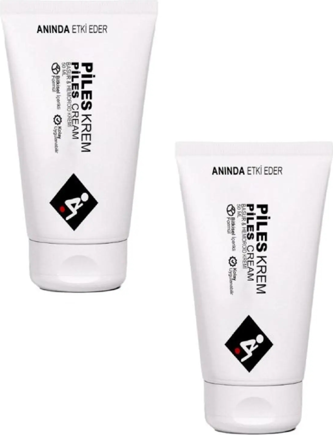 Süper Piles Nız Için Yeni Formüllü Çözümünüz Bakım Kremi 50 ml x 2 Adet