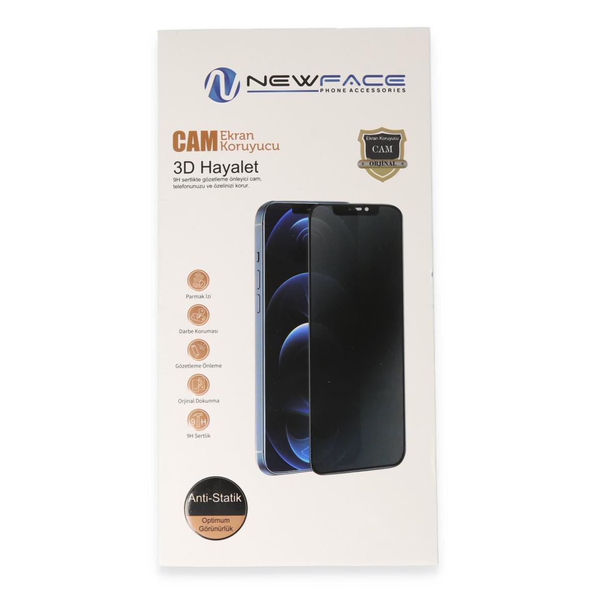 Tecno Spark 50 3D Antistatik Hayalet Cam Ekran Koruyucu - Şeffaf
