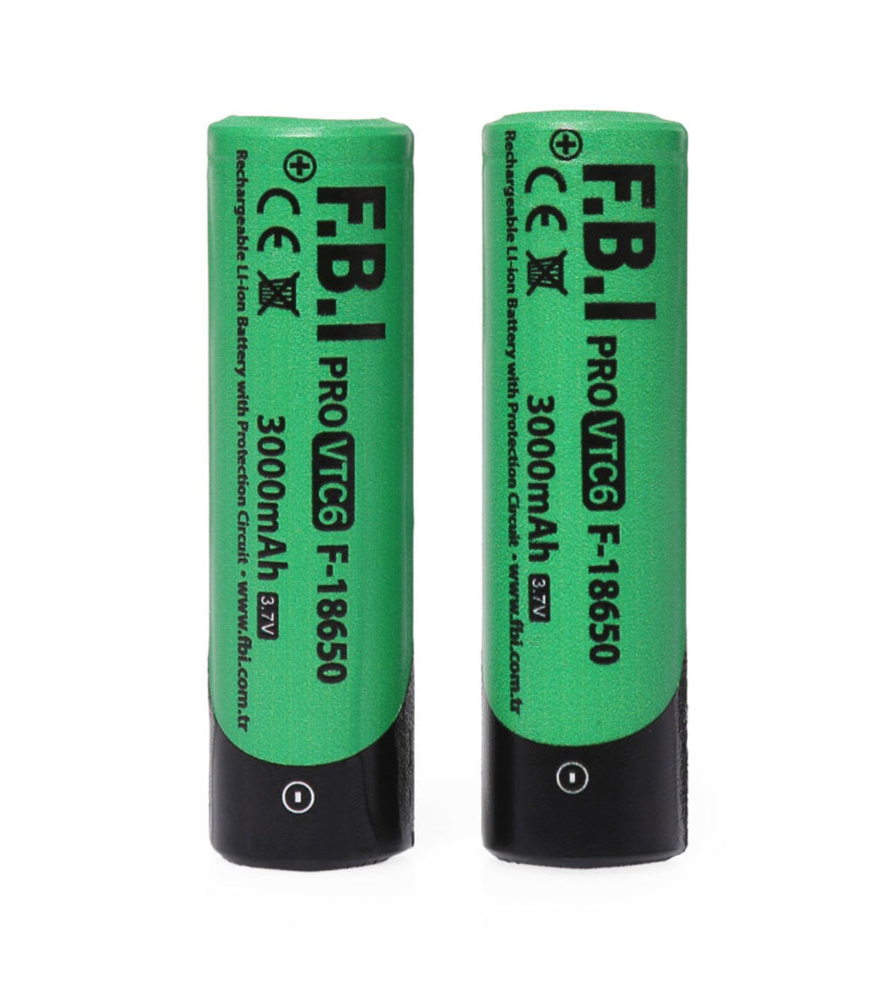 VTC6 18650 3.7V 3000mAh 30A Li-ion Şarjlı Pil + Pil Taşıma Kutusu 2'li SET