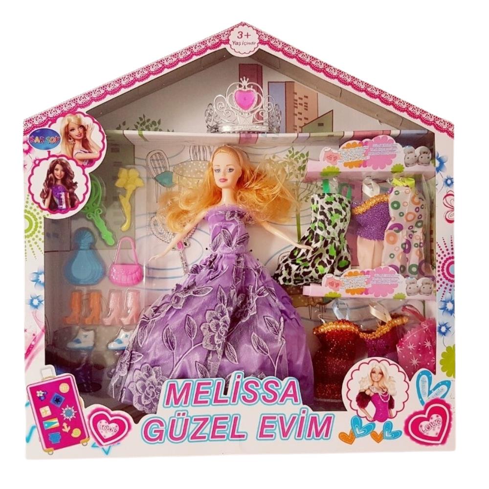 Bebek Yedek Elbiseli Ve Aksesuarlı - 1115-21