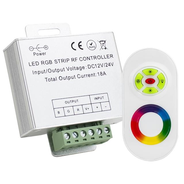 PM-10995 Dokunmatik Uzaktan Kumandalı 18 Amper Led Rgb Kontrol Devresi