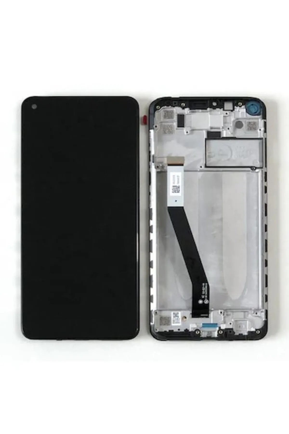 Redmi Note 9 Uyumlu Ekran Dokunmatik Çıtalı SRV (Siyah)