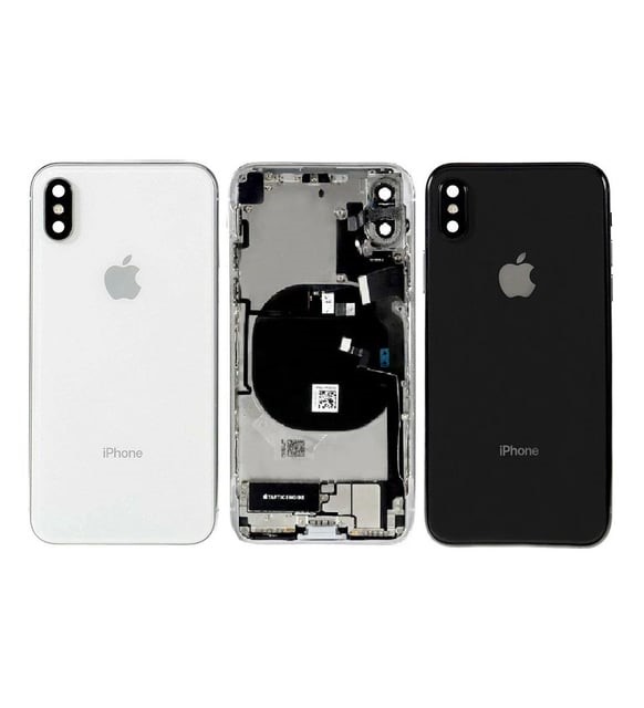 iPhone X Uyumlu FULL Dolu Kasa (Siyah)