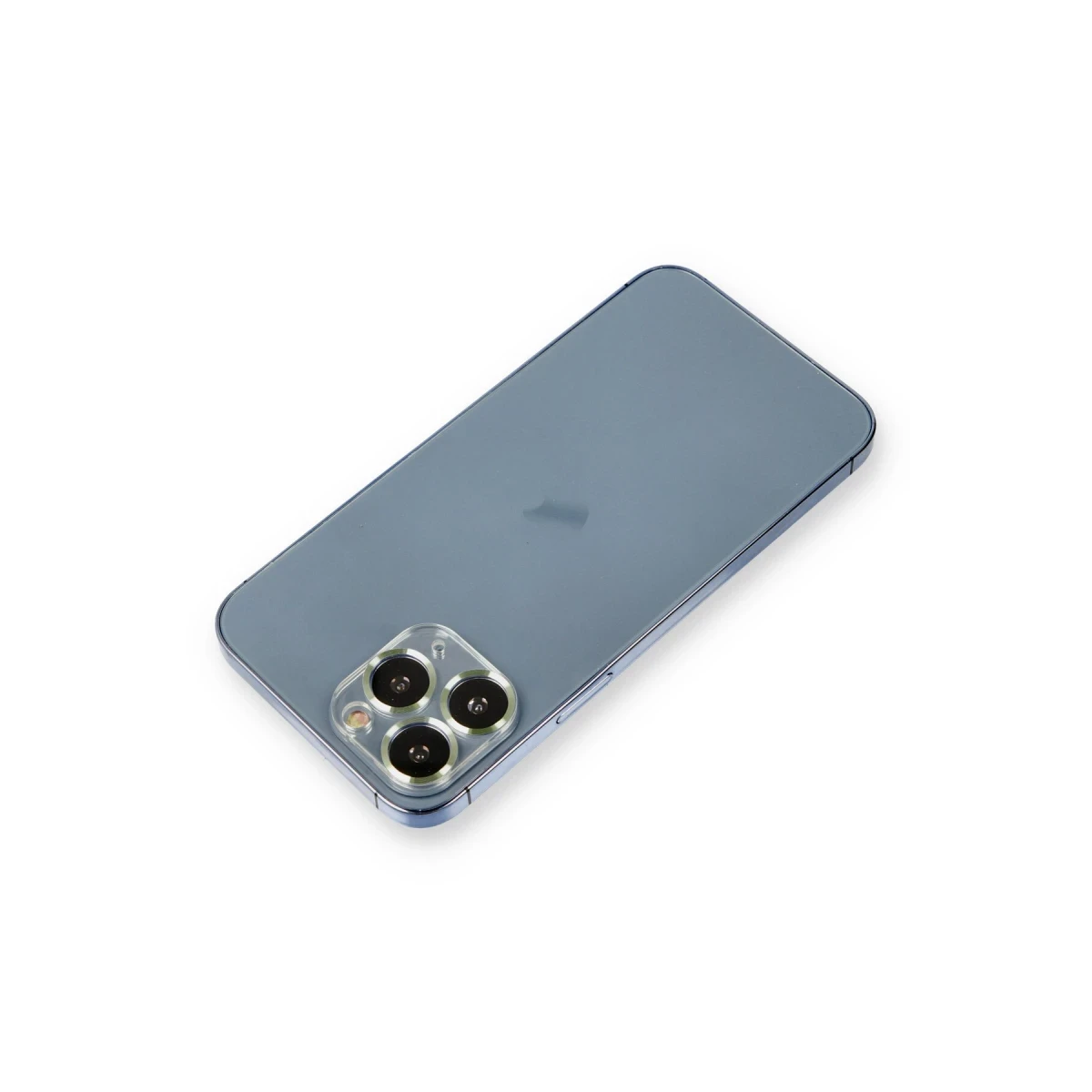 Apple iPhone 11 Pro Max Metal Kamera Lens Koruma Cam - Açık Yeşil