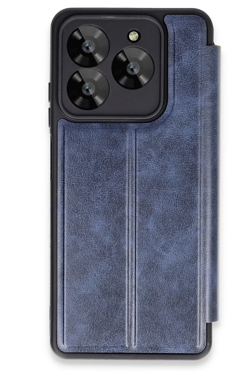 General Mobile Era 50 Kılıf Flip Cover - Lacivert
