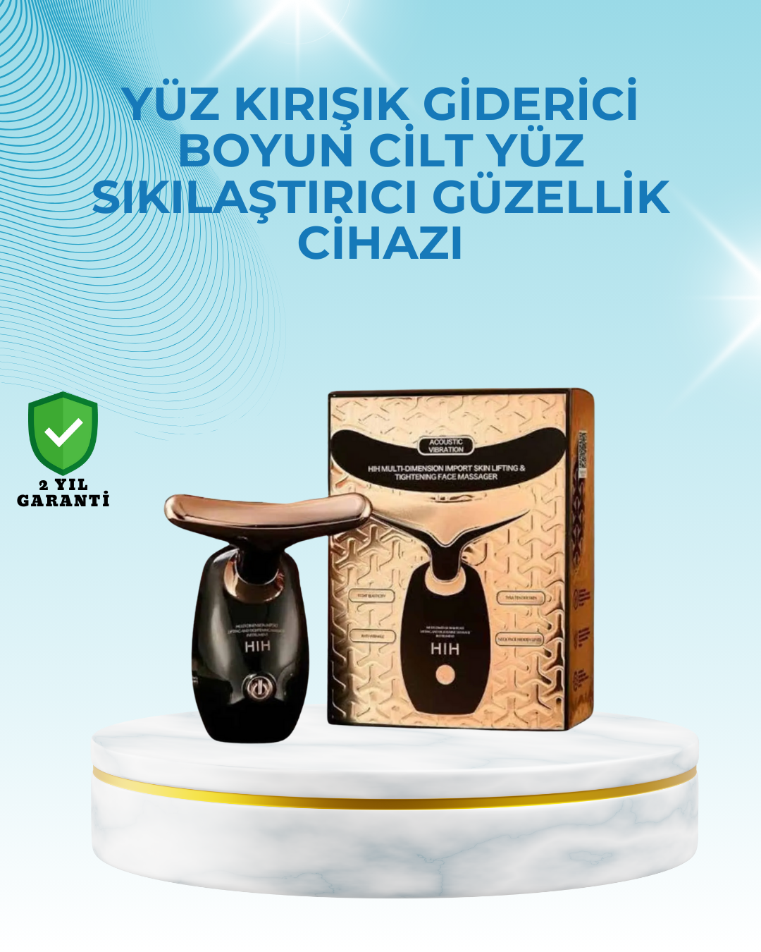 Çok Fonksiyonlu Yüz ve Göz Masaj Aleti – Genç ve Parlak Bir Cilt İçin