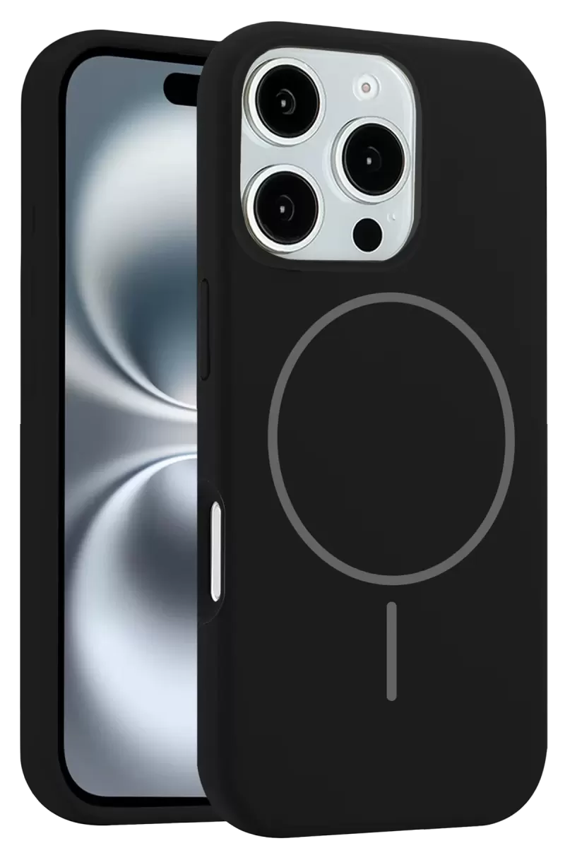 Joko Apple iPhone 16 Pro Uyumlu Kılıf Jully Magsafe Kapak - Siyah