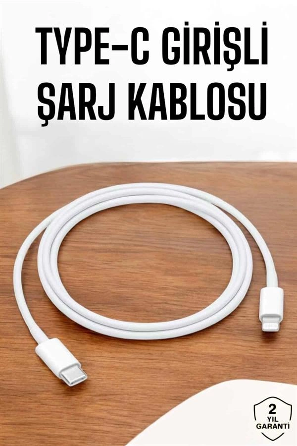 Hızlı Şarj Kablosu Type C To Lightning 30W iPhone Uyumlu