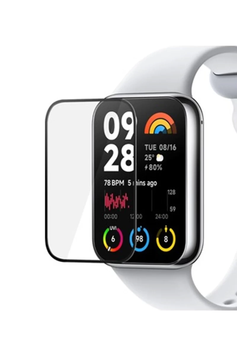 Xiaomi Smart Band 8 Pro Polymer Nano Ekran Koruyucu - Şeffaf