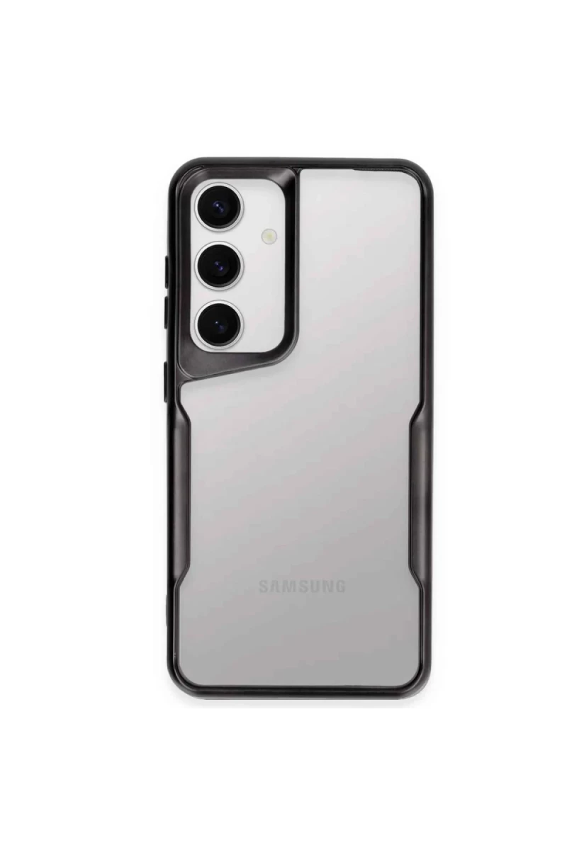 Samsung Galaxy A14 4G Uyumlu Kılıf Boyi Silikon Kapak - Siyah