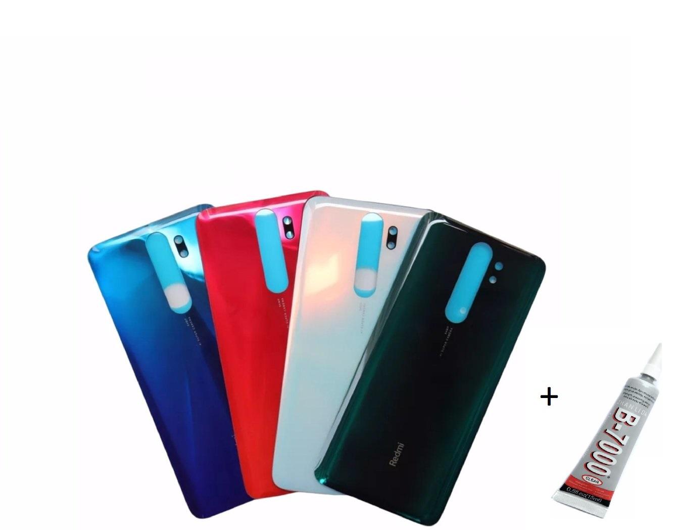 REDMİ NOTE 8 PRO Uyumlu  Arka Batarya Pil Kapağı TURUNCU