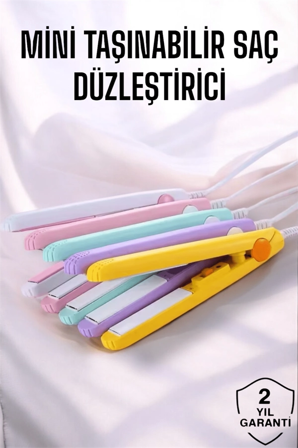 Mini Saç Düzleştirici 180°C Seramik Kaplama Taşınabilir