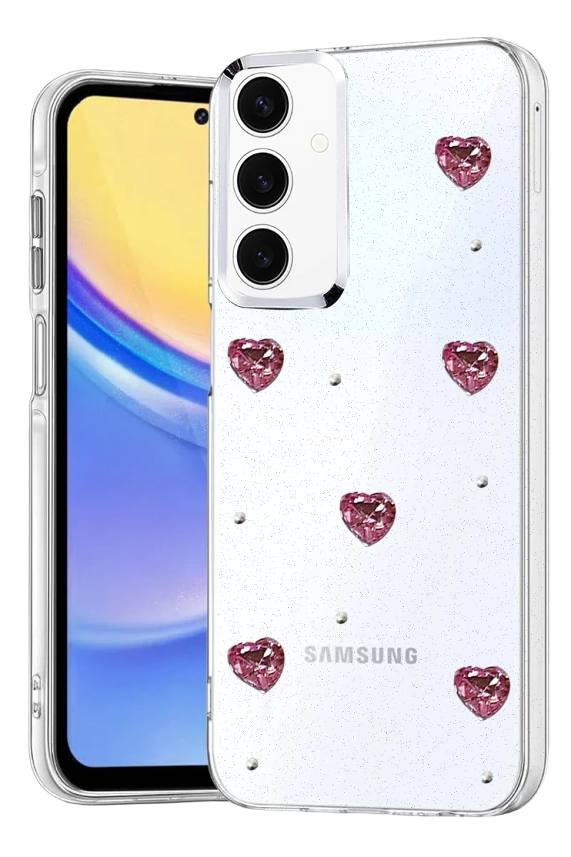 Samsung Galaxy A35 5G Uyumlu Fiyonk Desenli Kapak - Desen 7