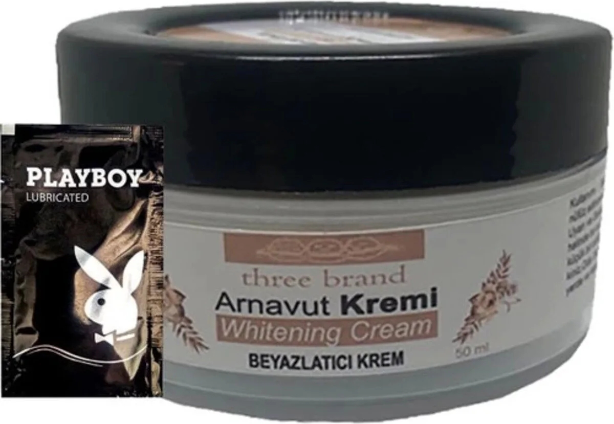 Three Brand Arnavut Kremi Whitens Cream 50 ml Sel Antikara Kremi + 1 Adet Jel Hediye