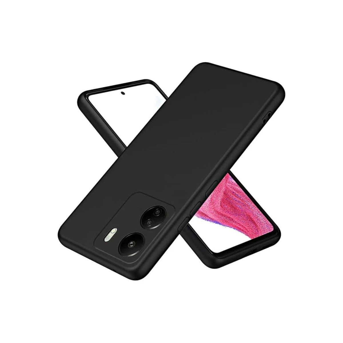 Xiaomi Redmi 13C Kılıf First Silikon - Siyah