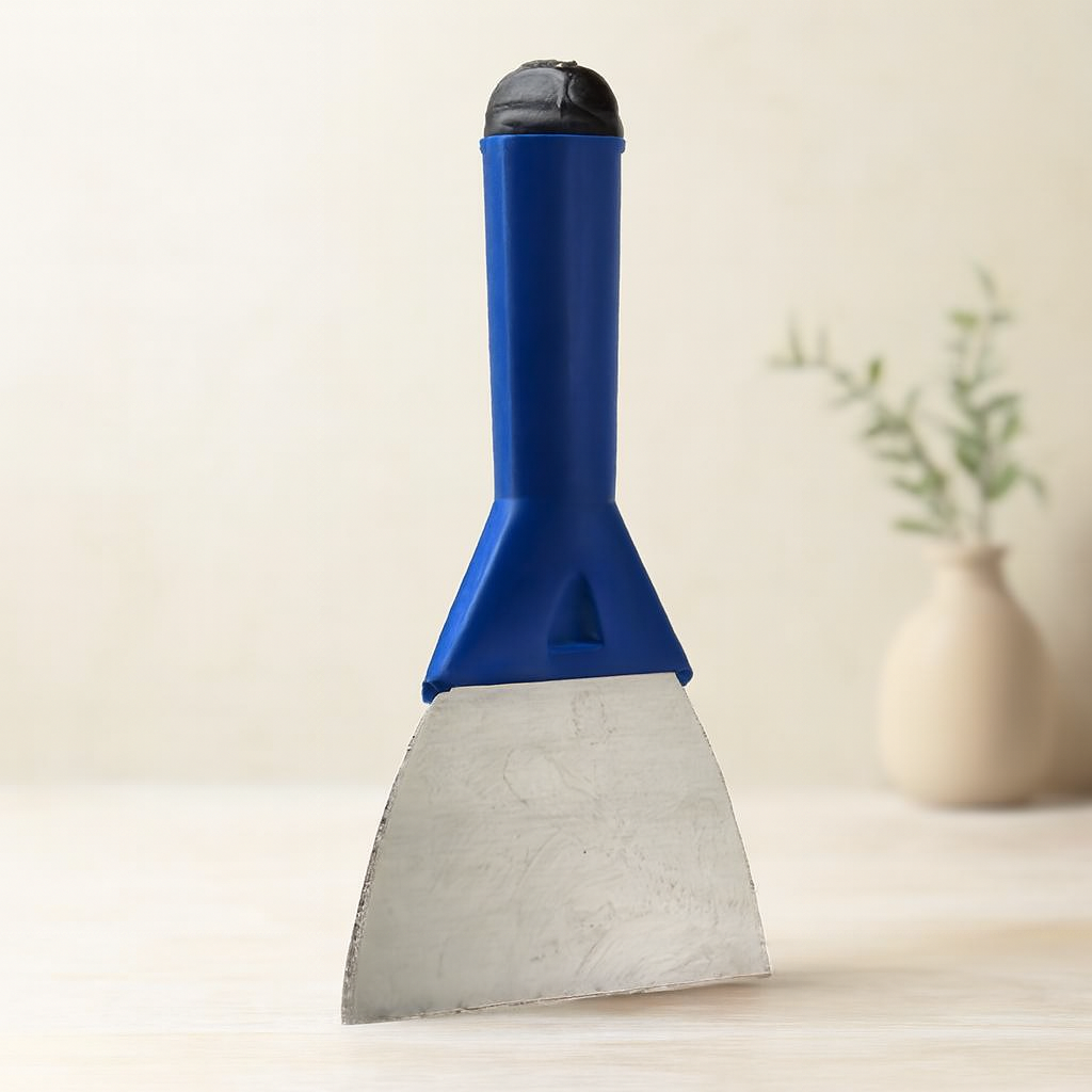 Metal Kazıma Spatulası 120 mm Plastik Saplı
