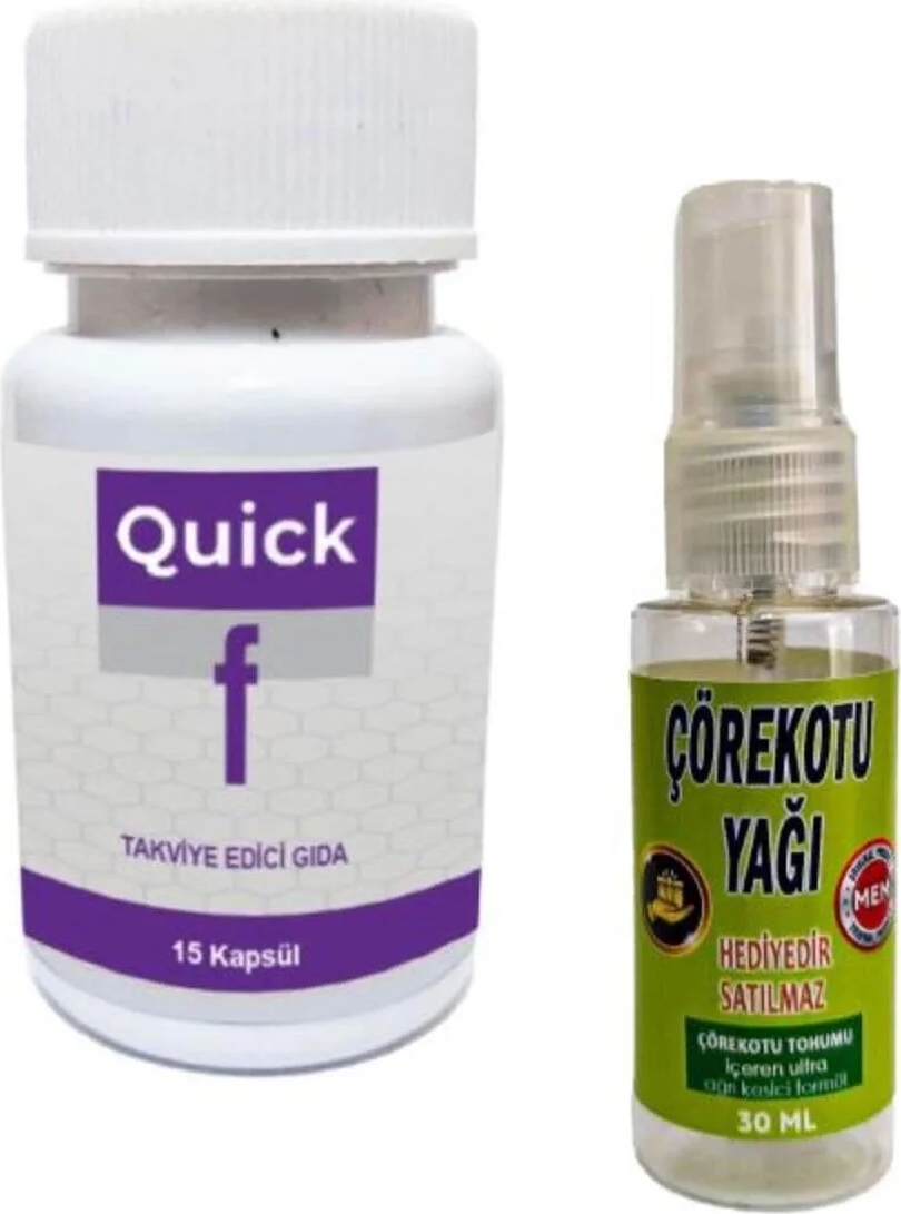 Quick F15 Dstklyci Ürün 15li x 1 Adet Çörek Yağı ile