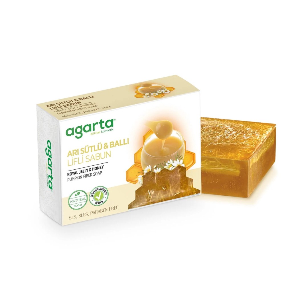 Arı Sütlü ve Ballı Lifli Sabun 150 Gr