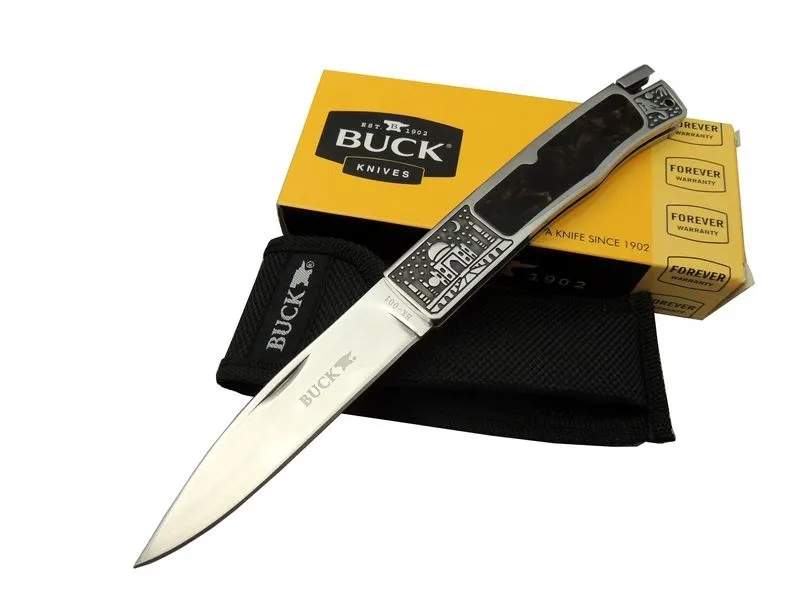 Knives BK-001BRV Kamp Çakı 23 cm - Metal; Kauçuk İşlemeli Sap, Kılıflı