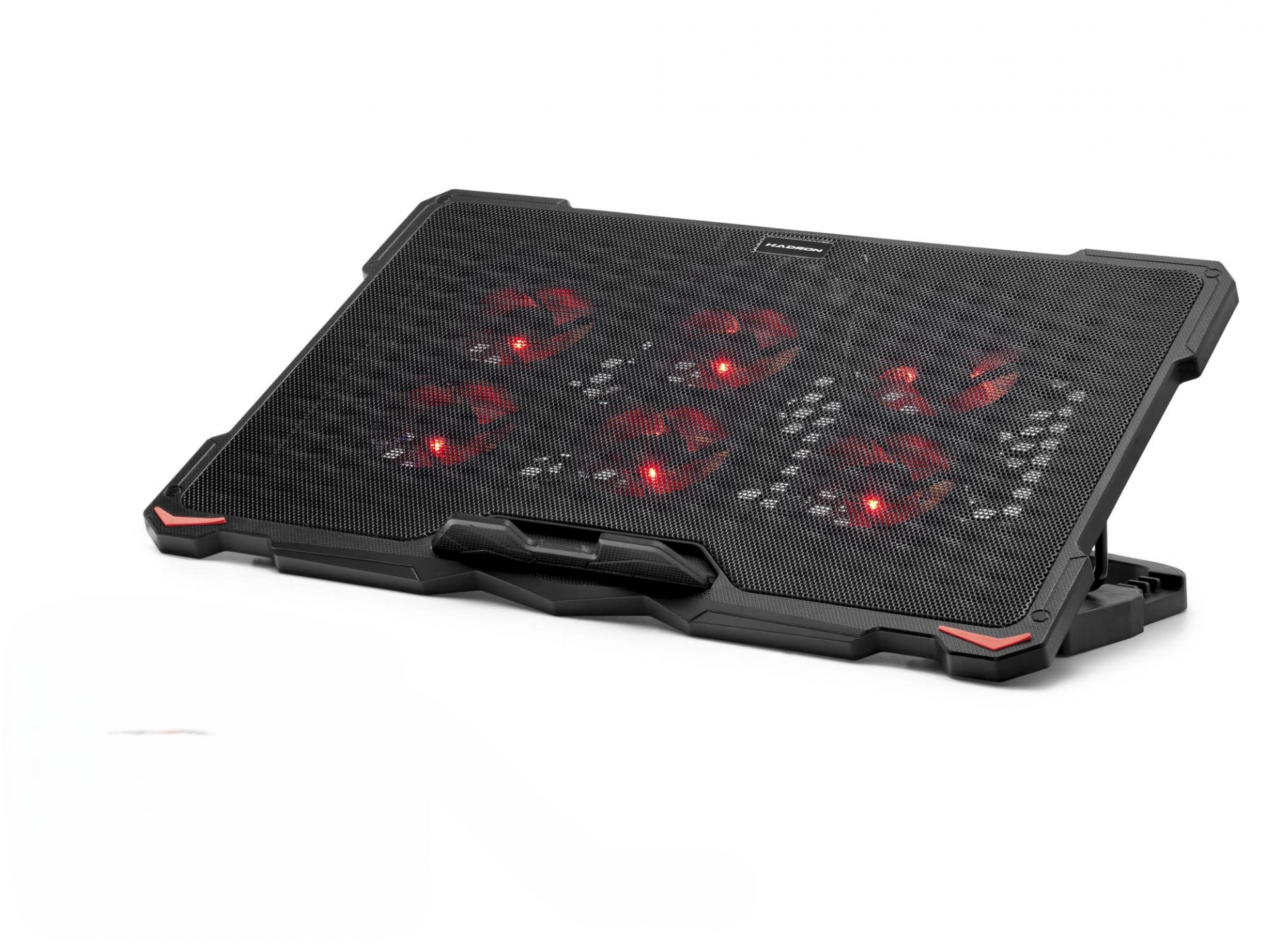 Siyah 6 Fanlı Laptop Soğutucu USB Uyumlu