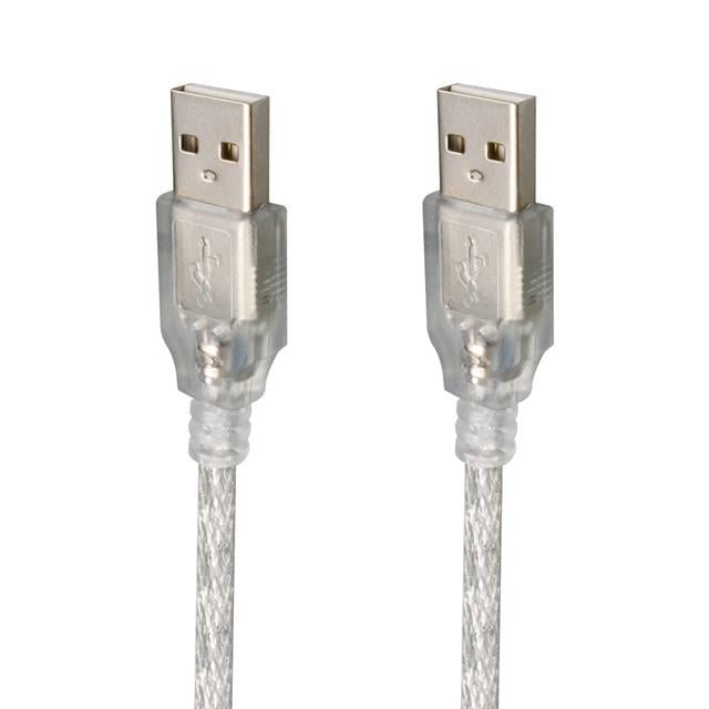 PM-3264 Şeffaf 1.5 Metre Usb Erkek-Erkek Kablo