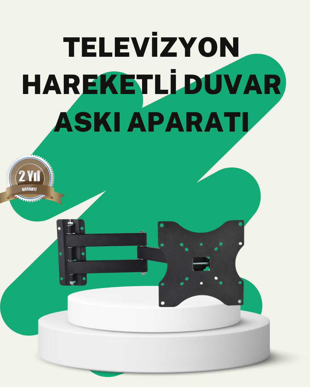 22–49 İnç TV Uyumlu Hareketli Duvar Askı Aparatı