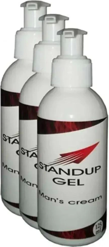 Stand Up Erkekler İçin Özel Bölge Bakım Kremi 125 ml x 3 Adet