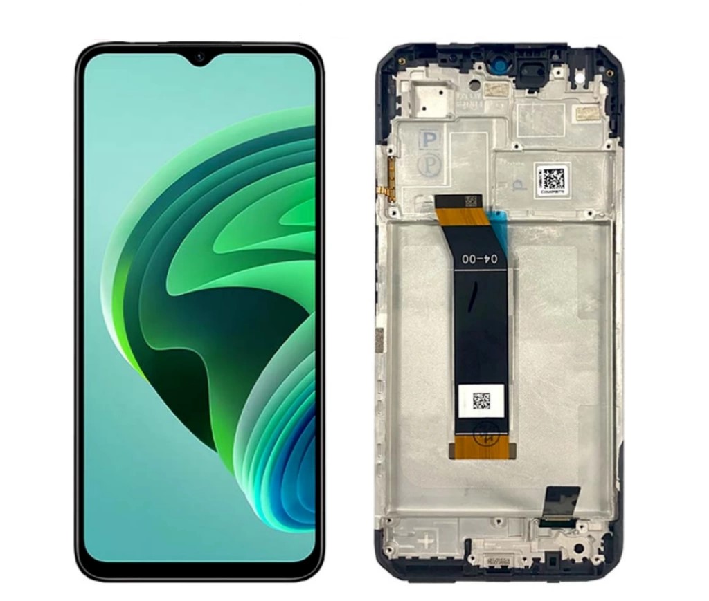 Redmi Note 11E Uyumlu Dokunmatik Ekran Çıtalı (Siyah)