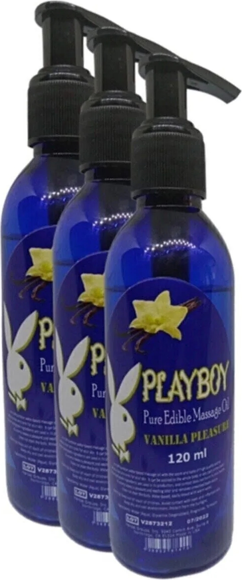 Pure Aromaterapi Massage Oil 120ML Vanilya Aromalı Masaj Yağı 3 Adet