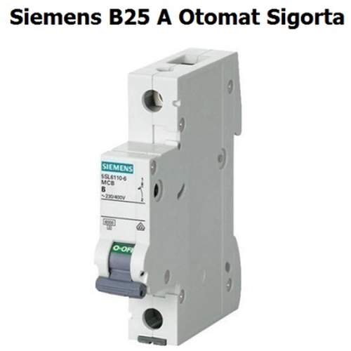 Sigorta B25 için Siemens Uyumlu 1 Adet