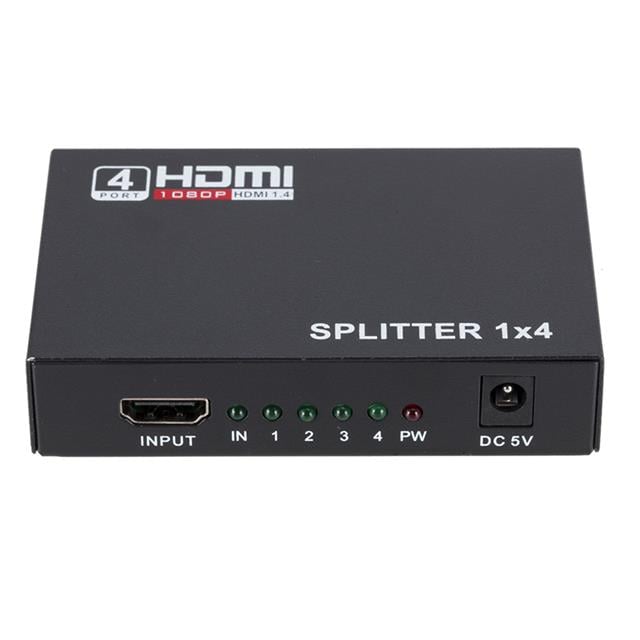 PM-12081 1080P 4KX2K 4 Port HDMI Splitter Dağıtıcı 1.4V