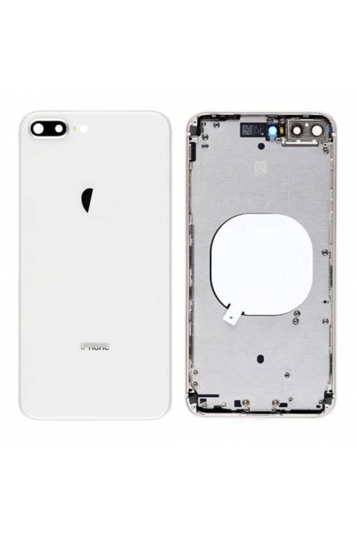 Iphone 8 Plus Uyumlu Kasa Kapak Beyaz