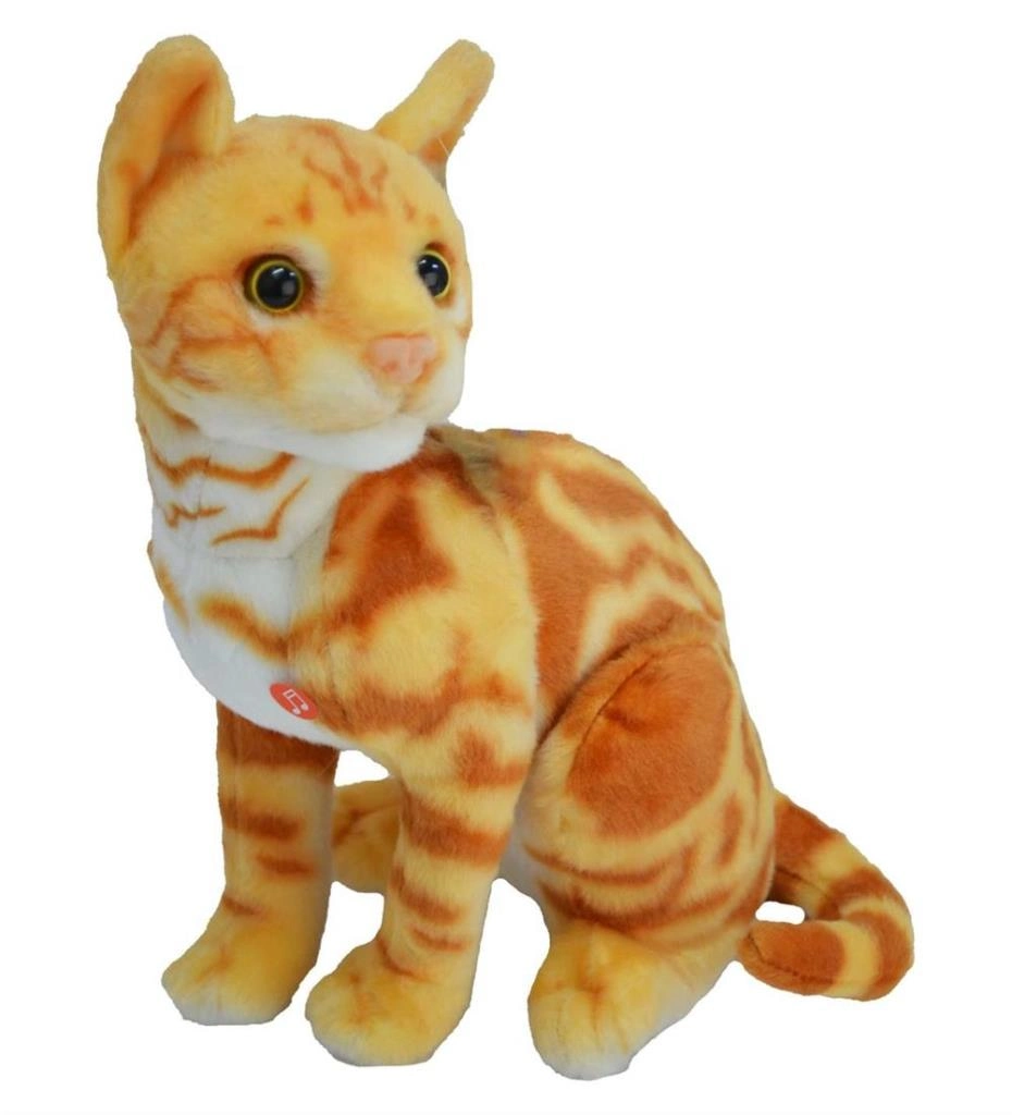 Sevimli Peluş Kedi 43 cm Yumuşak Oyuncak