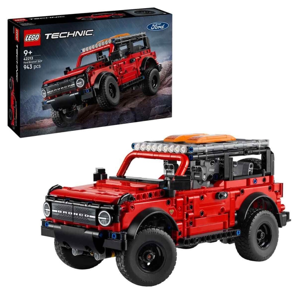 42213 Technic Ford Bronco SUV 943 parça +9 yaş