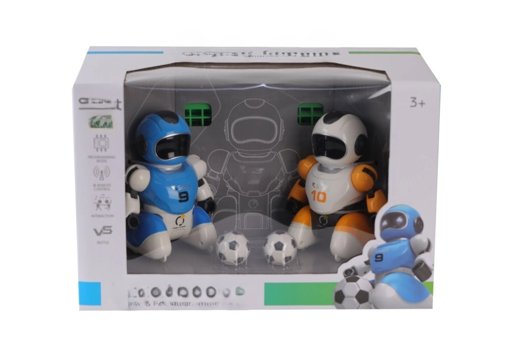 Eğlenceli Maç Yapan Robotlar 2 Adet Set
