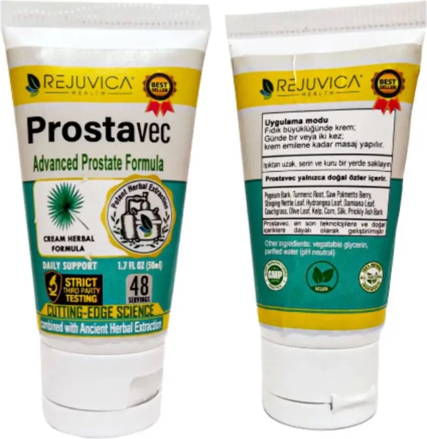 Süper Prostavec Advancede New Formula Erkeklerin Özel Leyici Bakım Kremi 50 ml
