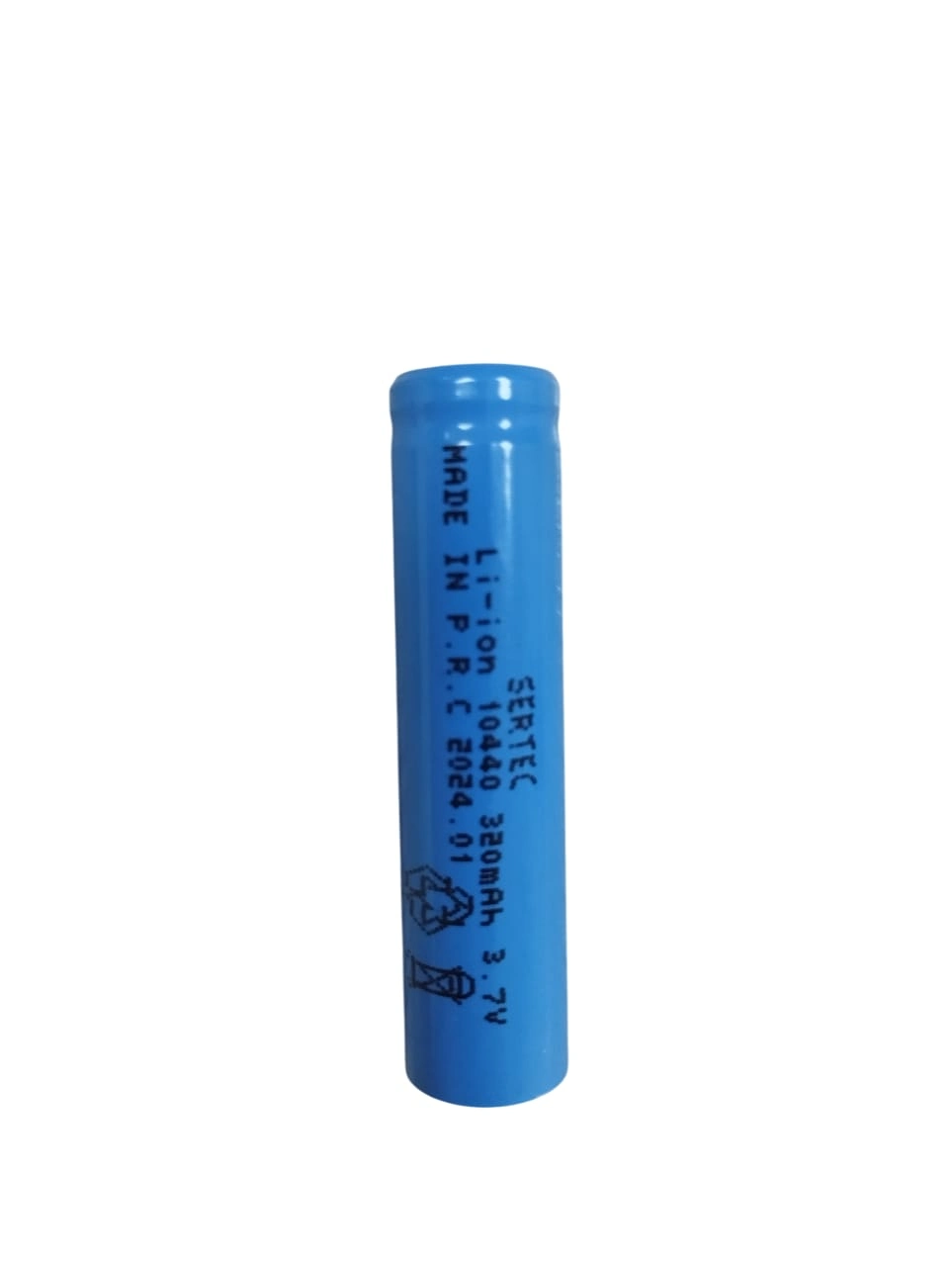 Şarjlı Li-ion Pil 3.7V 320 mAh 10440 Boyut