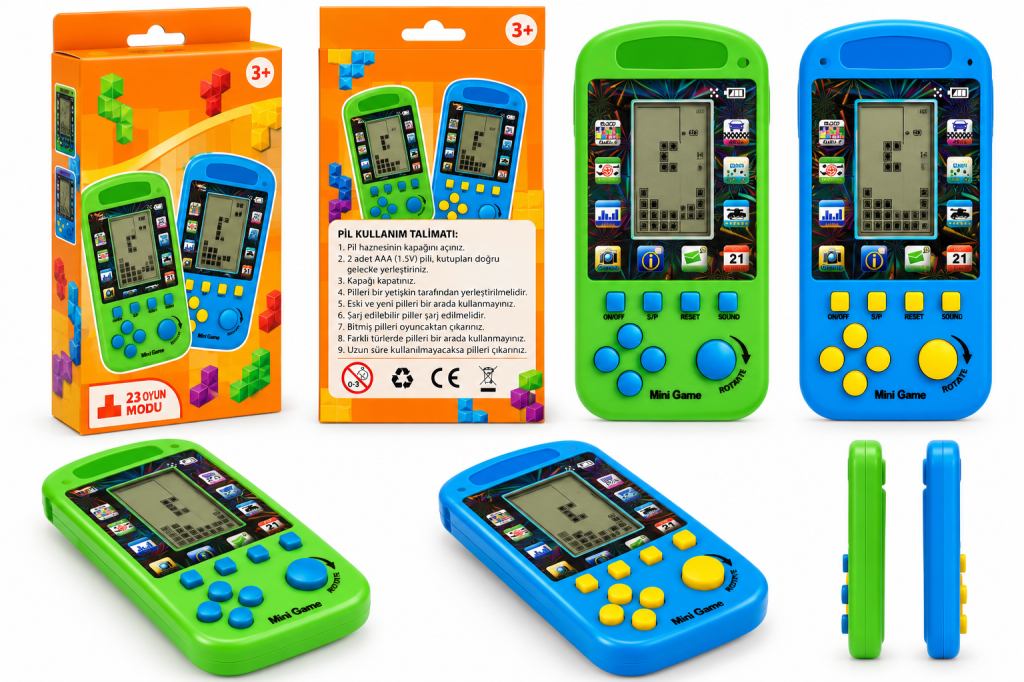 Tetris Oyun Konsolu 158A (adet fiyatıdır)