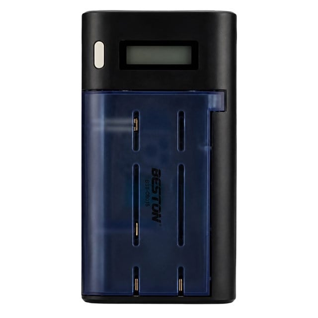 Beston BST-C9015C (AA-AAA-C-D-9V-SC) Universal Tüm Boylar Dijital Ekranlı Pil Şarj Cihazı